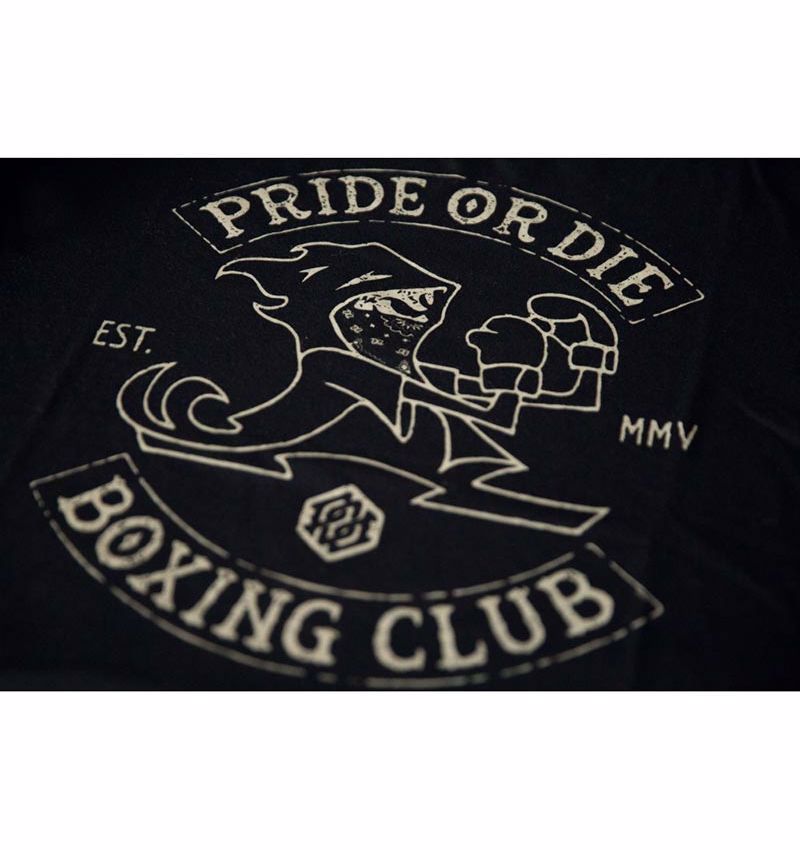 PRiDEorDiE Boxing Club T-Shirt - black